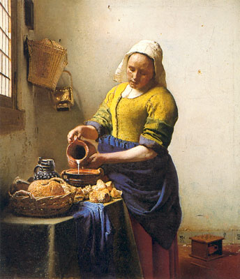 La Lechera, Vermeer